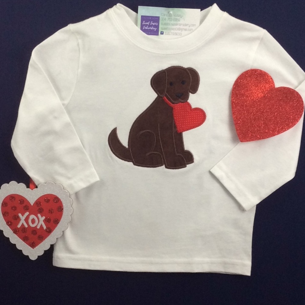Toddler Boys Valentine Long Sleeve T-shirt